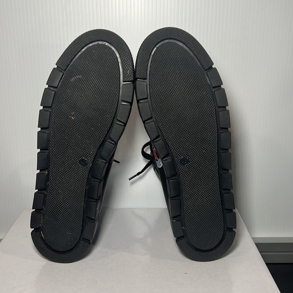 Blk Graffiti High Tops B2 Womens sz 10 - Picture 5 of 11